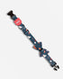 Collar con Moño Rocky Azul (acero)